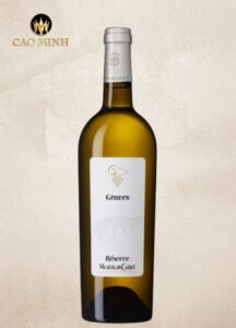 Rượu Vang Pháp Mouton Cadet Reserve Graves Blanc