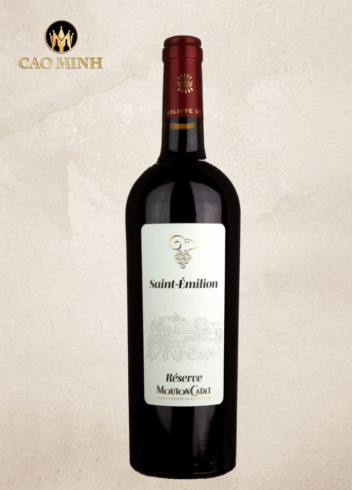 Rượu Vang Pháp Mouton Cadet Reserve Saint Emilion