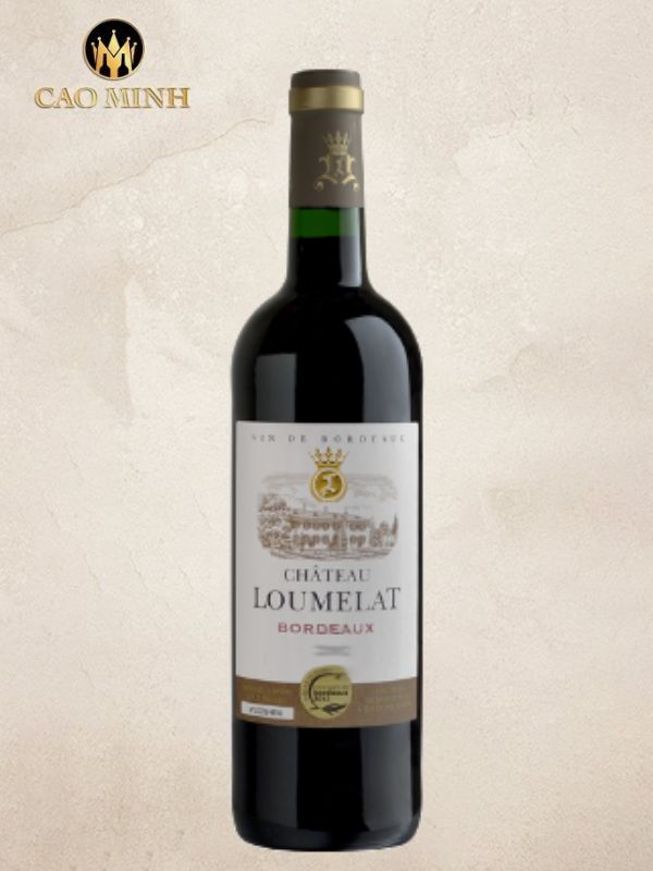Rượu Vang Pháp Chateau Loumelat Bordeaux Rouge