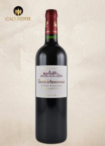 Rượu Vang Pháp Domaine des Graves d'Ardonneau Rouge