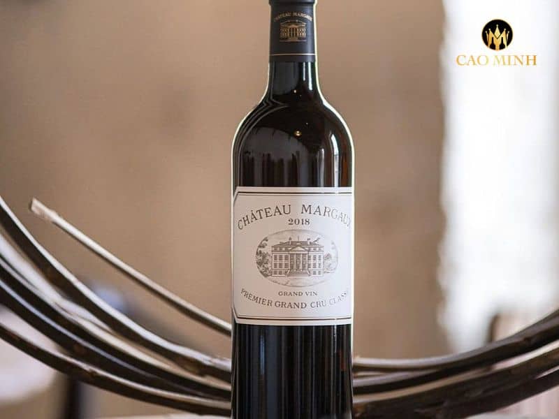 Rượu vang đỏ Chateau Margaux Premier Grand Cru Classe 1855 của Pháp