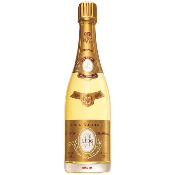 Champagne Louis Roederer Cristal có hương vị đặc trưng hấp dẫn