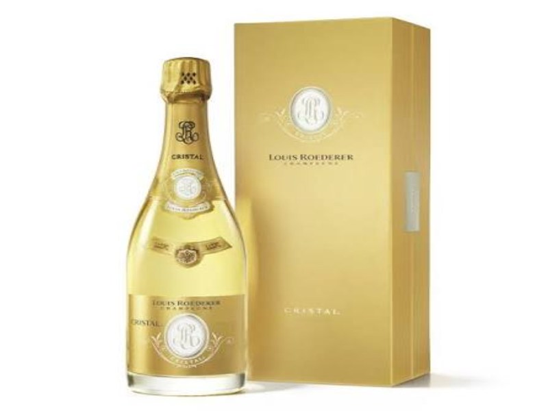 Champagne Louis Roederer Cristal có hương vị đặc trưng hấp dẫn