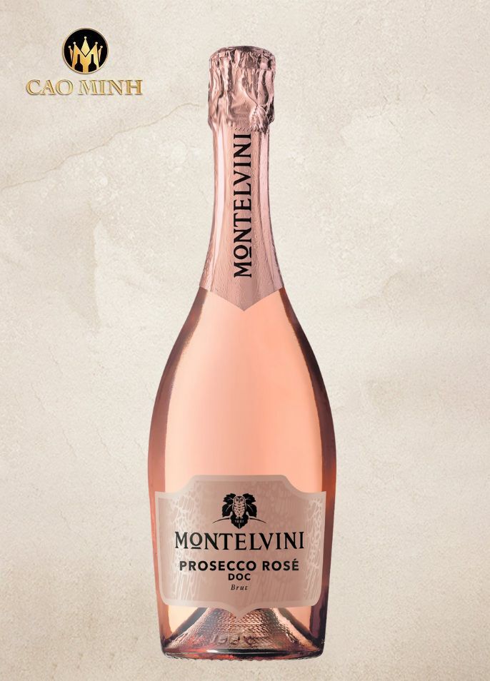 Rượu Vang Ý Montelvini Rosé Brut DOC