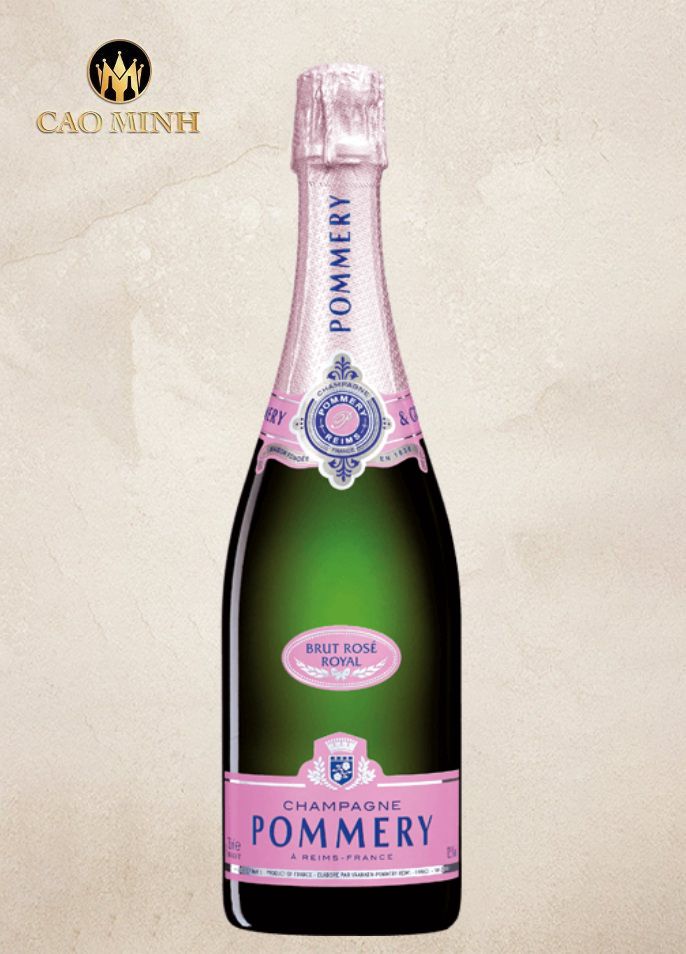 Rượu Vang Pháp Champagne Pommery Brut Rosé Royal