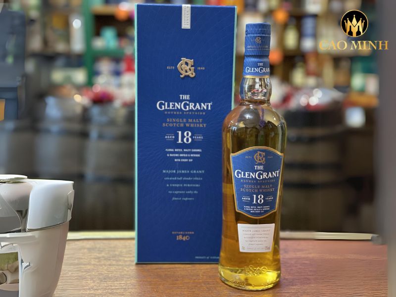 The Glen Grant Single Malt Scotch 18 Years Old