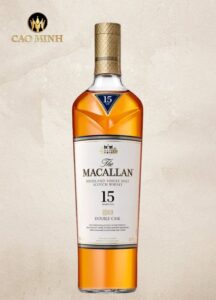 Rượu The Macallan 15 Years Old Double Cask
