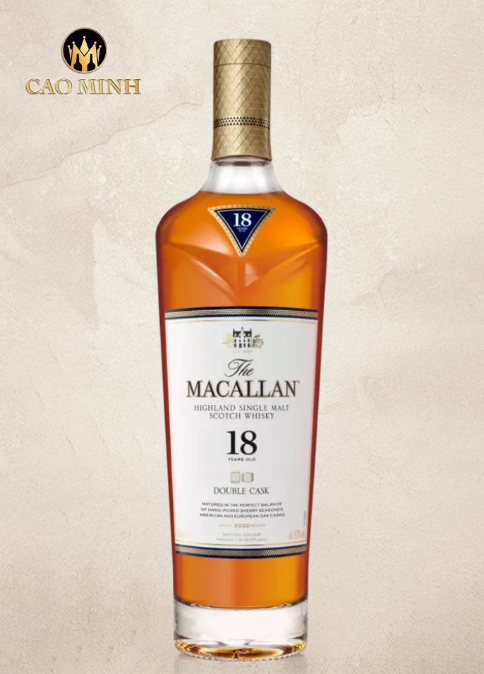Rượu The Macallan 18 Years Old Double Cask