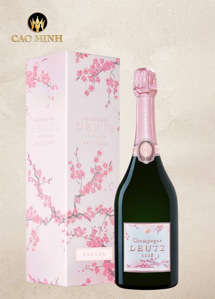 Rượu Vang Pháp Deutz Brut Classic Rosé Sakura