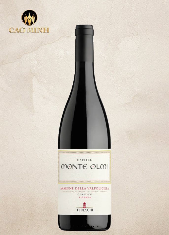 Rượu Vang Ý Capitel Monte Olmi Amarone Della Valpolicella DOCG Classico Reserve