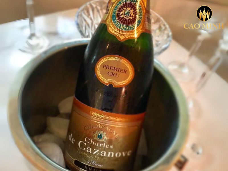 Champagne Charles de Cazanove Brut Premier Cru