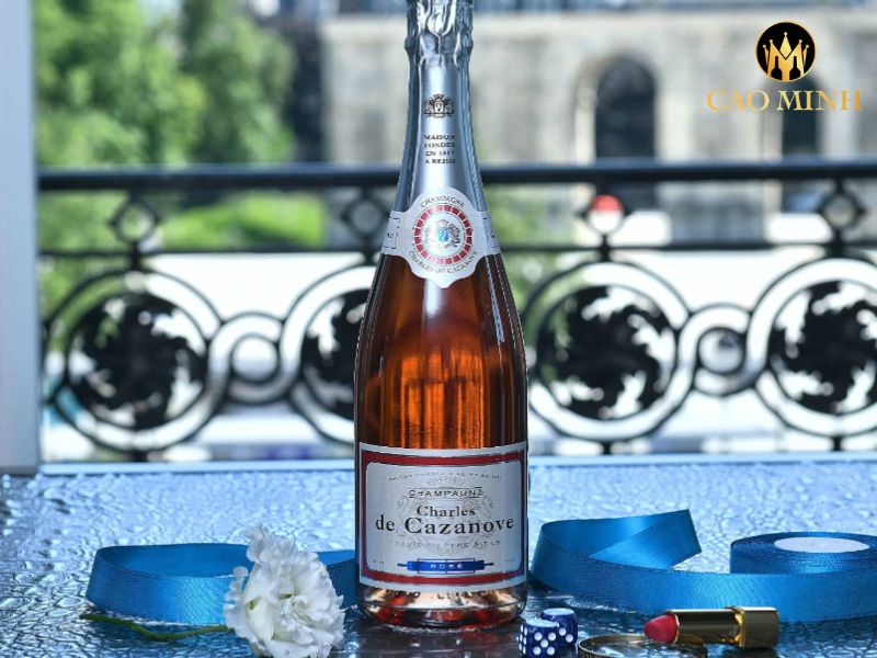 Champagne Charles de Cazanove Brut Rosé
