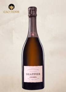 Rượu Vang Pháp Champagne Drappier Brut Nature Les Riceys Rosé