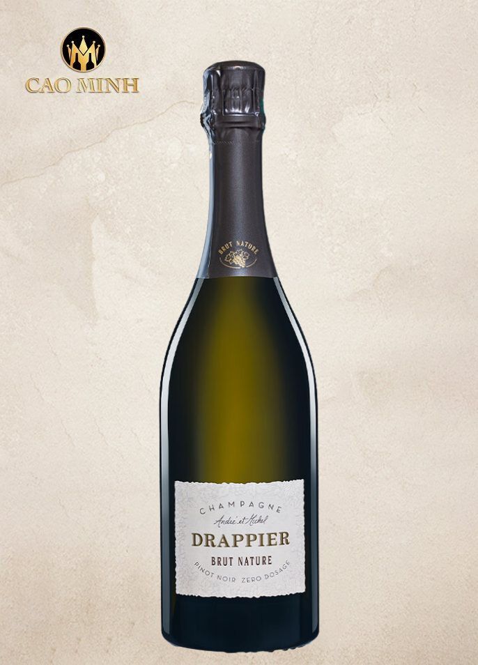 Rượu Vang Pháp Champagne Drappier Brut Nature Zero Dosage