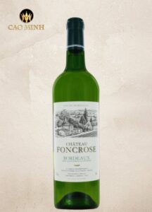 Rượu Vang Pháp Château Foncrose Blanc