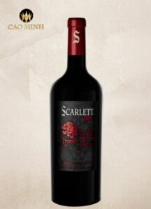 Rượu Vang Pháp Scarlett Dark Red Blend
