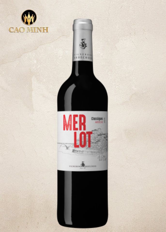 Rượu Vang Pháp Vignerons Ardechois Les Classiques Merlot