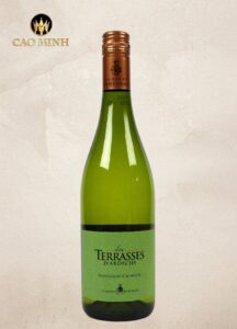 Rượu Vang Pháp Vignerons Ardechois Les Terrasses Blanc