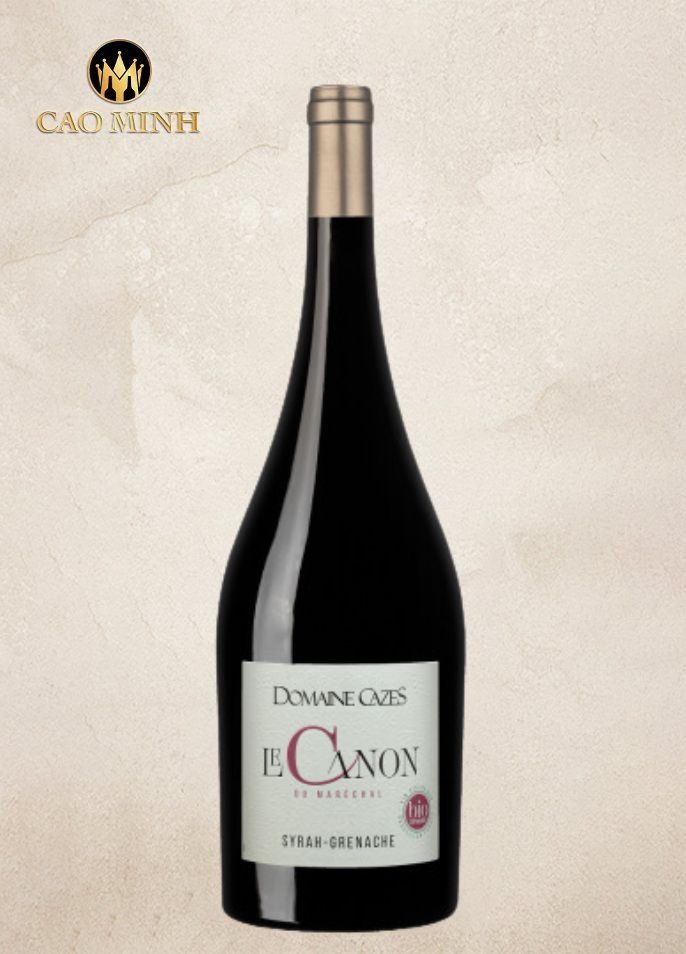 Rượu Vang Pháp Domaine Cazes Le Canon du Marechal Bio Rouge