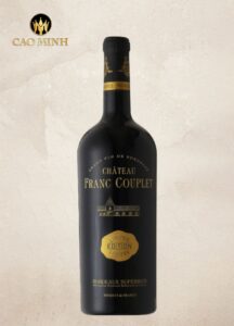 Rượu Vang Pháp Château Franc Couplet Limited Edition