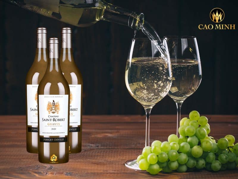 "chateau SAINT ROBERT graves - - Sauvignon Blanc - Semillon"