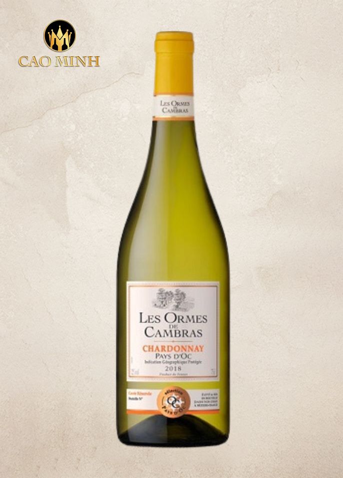 Rượu Vang Pháp Les Ormes De Cambras Chardonnay