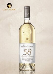 Rượu Vang Pháp Bernard Magrez 58 Bordeaux Blanc