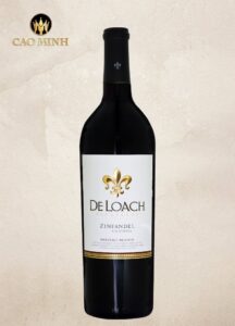 Rượu Vang Mỹ DeLoach Heritage Reserve Zinfandel