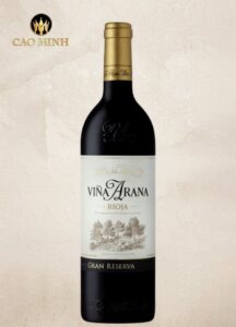 Rượu Vang Tây Ban Nha Rioja Alta Gran Reserva Viña Arana