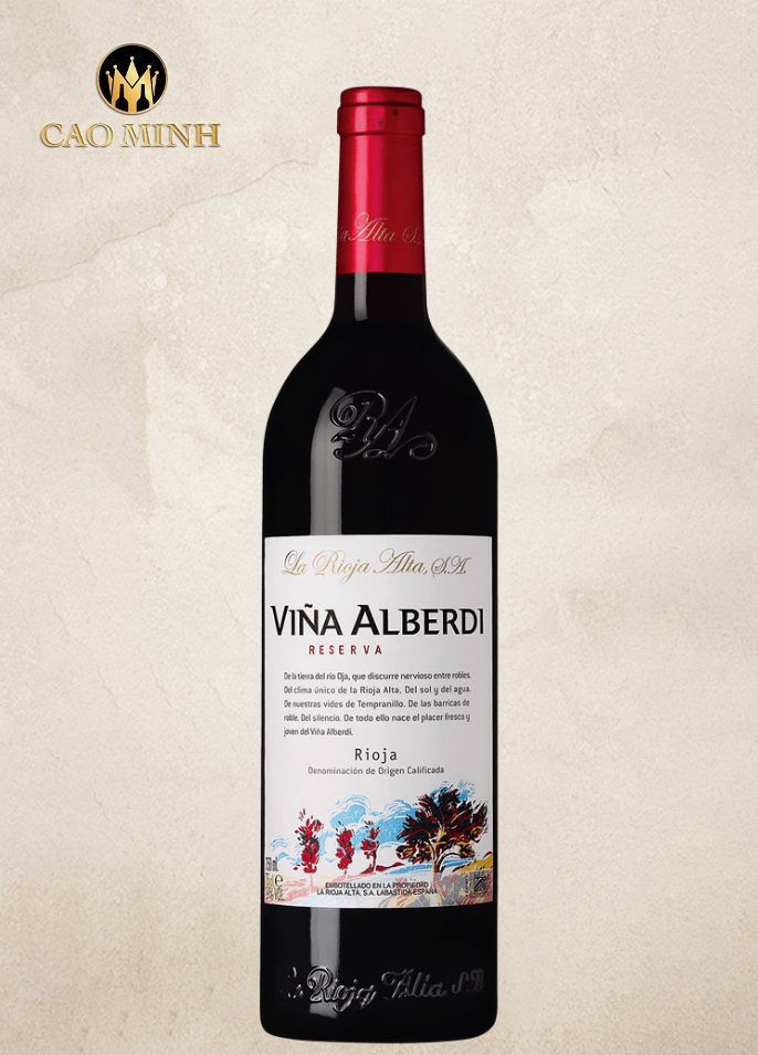 Rượu Vang Tây Ban Nha Rioja Alta Viña Alberdi Reserva