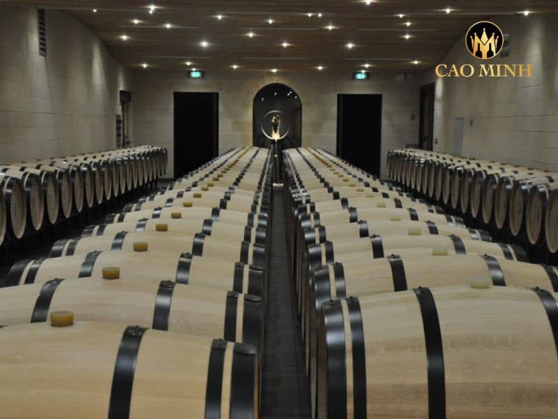 Phòng ủ rượu của Château Balestard La Tonnelle