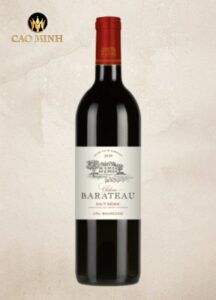 Rượu Vang Pháp Château Barateau Cru Bourgeois Haut-Médoc