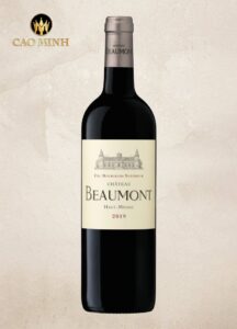Rượu Vang Pháp Château Beaumont Cru Bourgeois Haut-Médoc