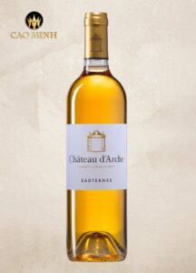 Rượu Vang Pháp Château d'Arche Sauternes Grand Cru Classe 1855