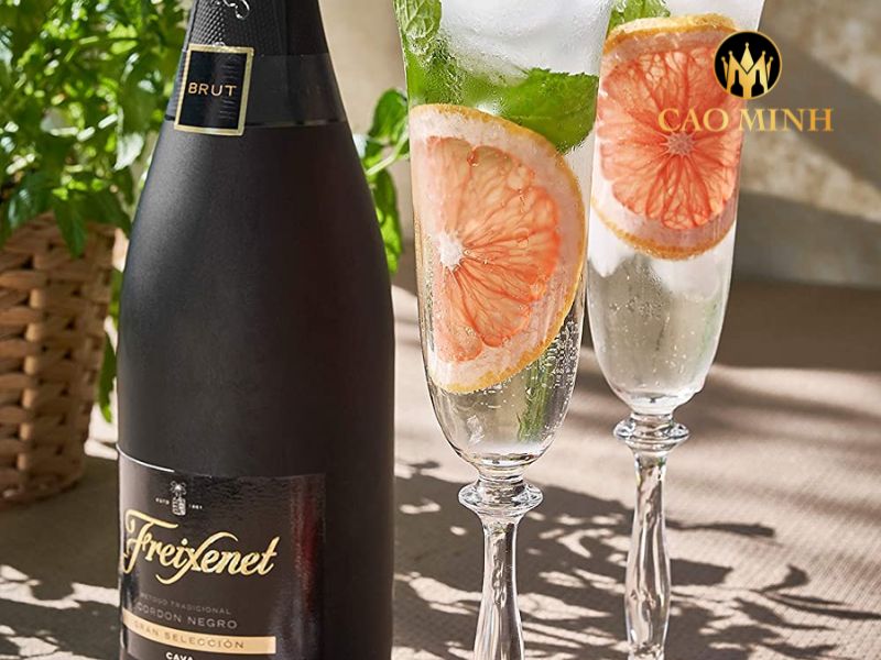Rượu Vang Tây Ban Nha Freixenet Cordon Negro Brut Cava