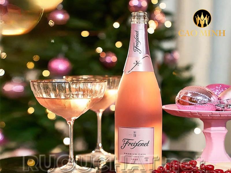 Rượu Vang Tây Ban Nha Freixenet Rosé Dry Cava