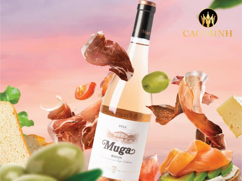 Rượu Vang Tây Ban Nha Muga Rosé Rioja