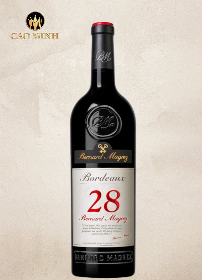 Rượu Vang Pháp Bernard Magrez 28 Bordeaux