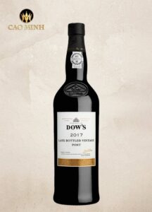 Rượu Vang Bồ Đào Nha Dow's Late Bottled Vintage Port 2017