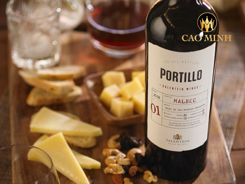 Rượu Vang Argentina Portillo Malbec