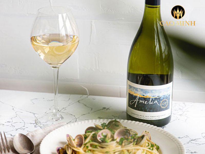 rượu vang Chile Amelia Chardonnay 