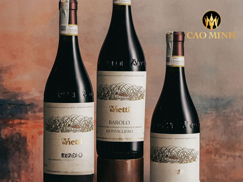 rượu vang ý vietti barolo monvigliero