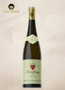 Rượu Vang Pháp Domaine Zind Humbrecht Heimbourg Pinot Gris