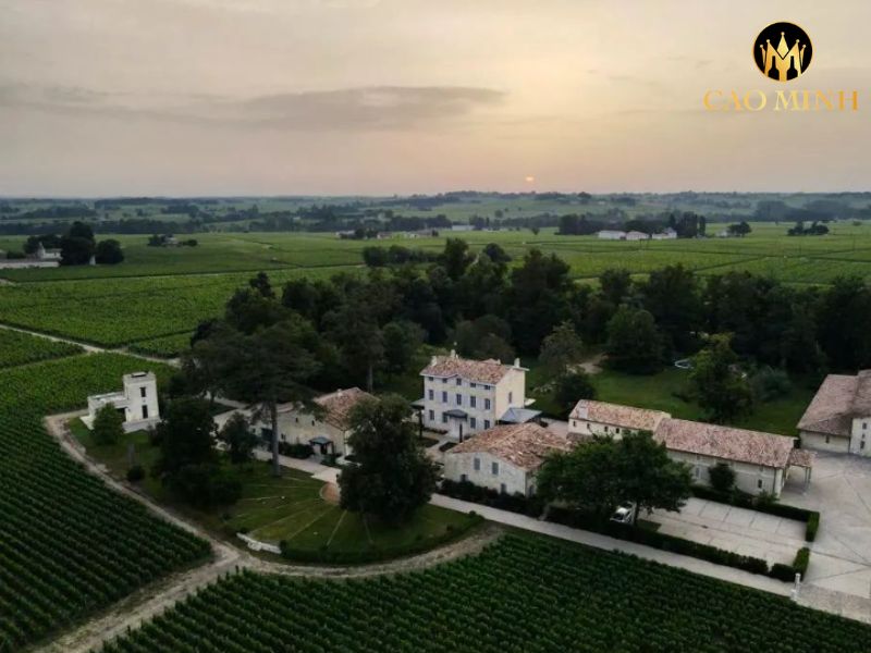 Chateau Ripeau Grand Cru Glasse