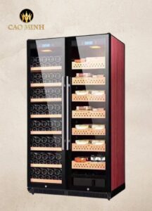 Tủ Bảo Quản Rượu Vang Vinocave 2in1 Cỡ Lớn