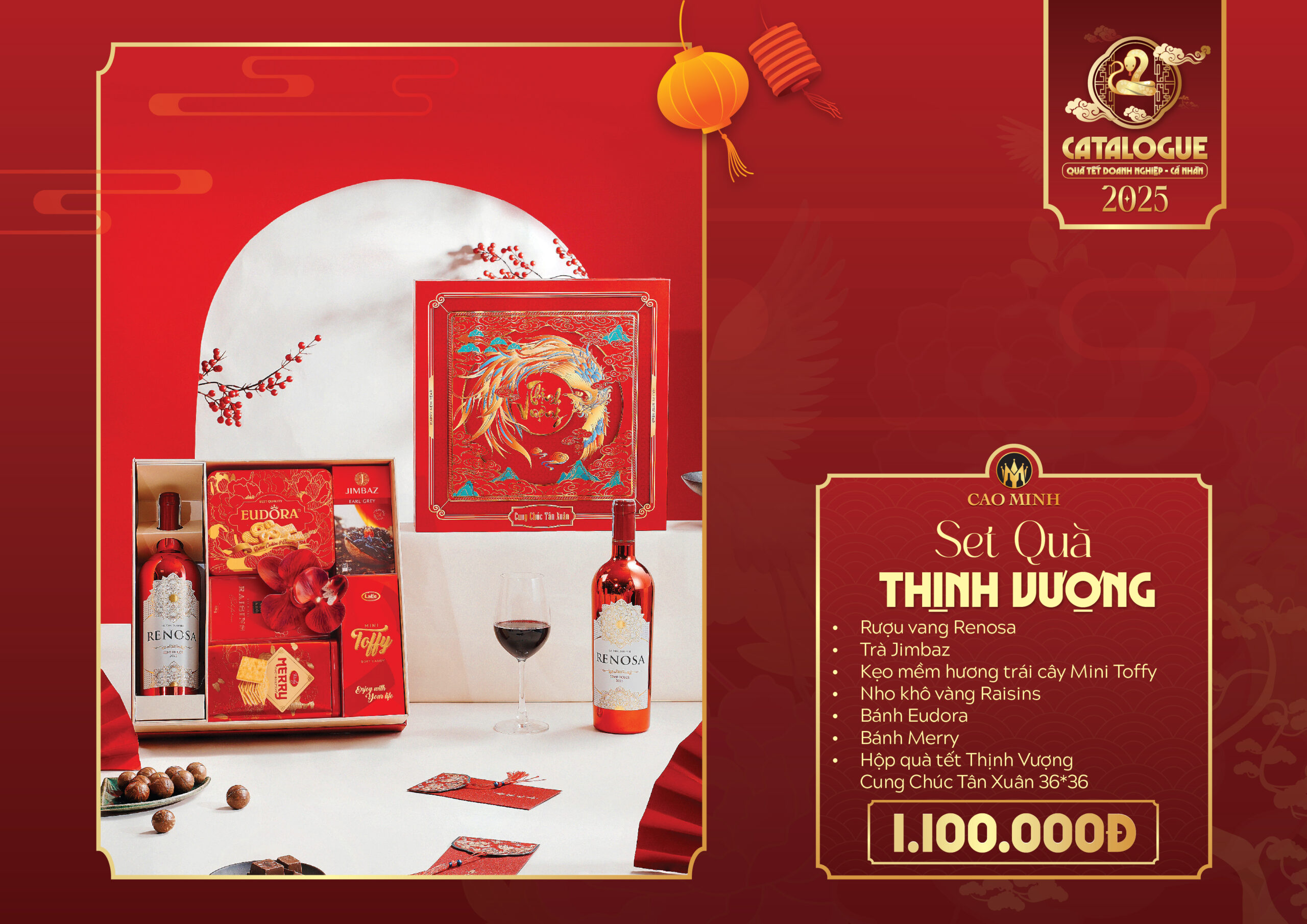 Hộp quà Tết thịnh vượng