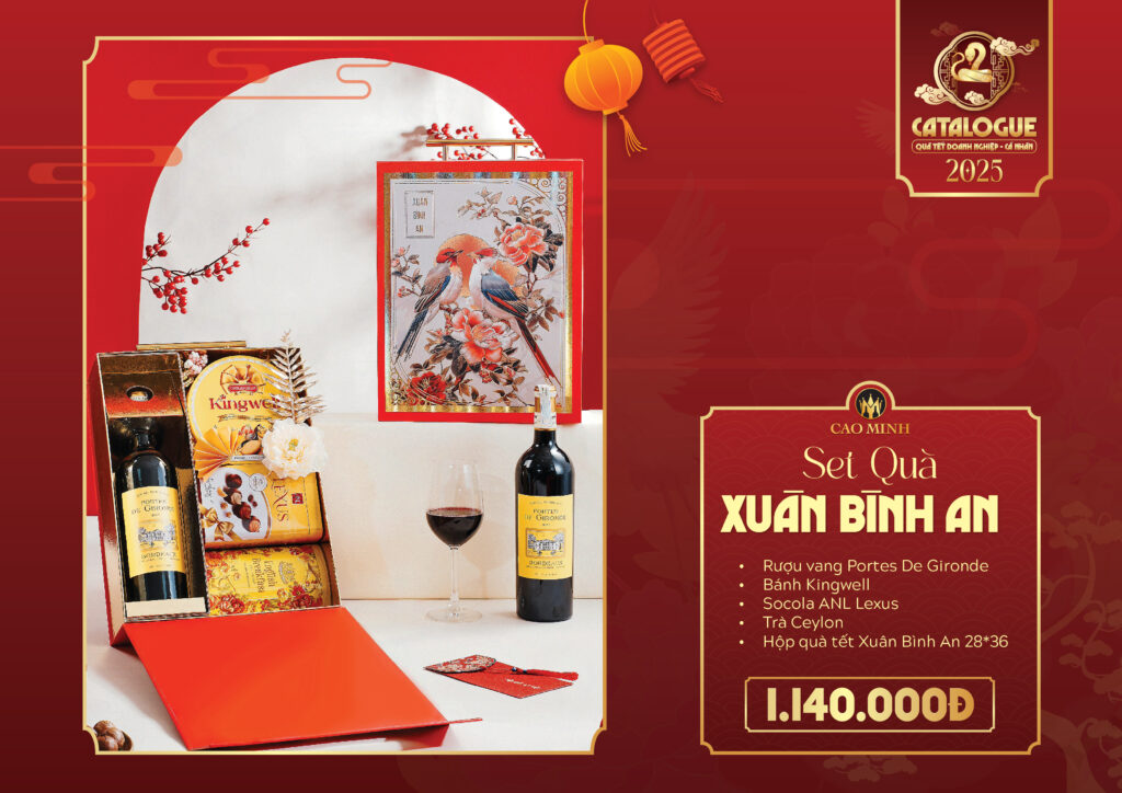 Hộp quà tết Xuân Bình An