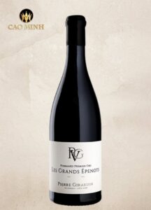 Rượu Vang Pháp Pierre Girardin Pommard 1er cru Les Grands Epenots