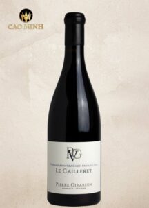 Rượu Vang Pháp Pierre Girardin Le Cailleret