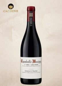 Rượu Vang Pháp Roumier Chambolle Musigny Les Cras